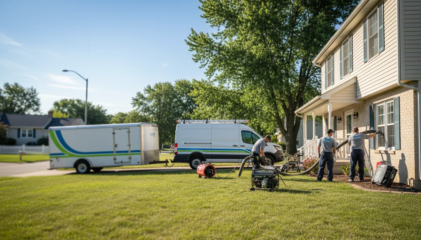 Flooded Basement Restoration And Cleanup With Repair in Missouri near me